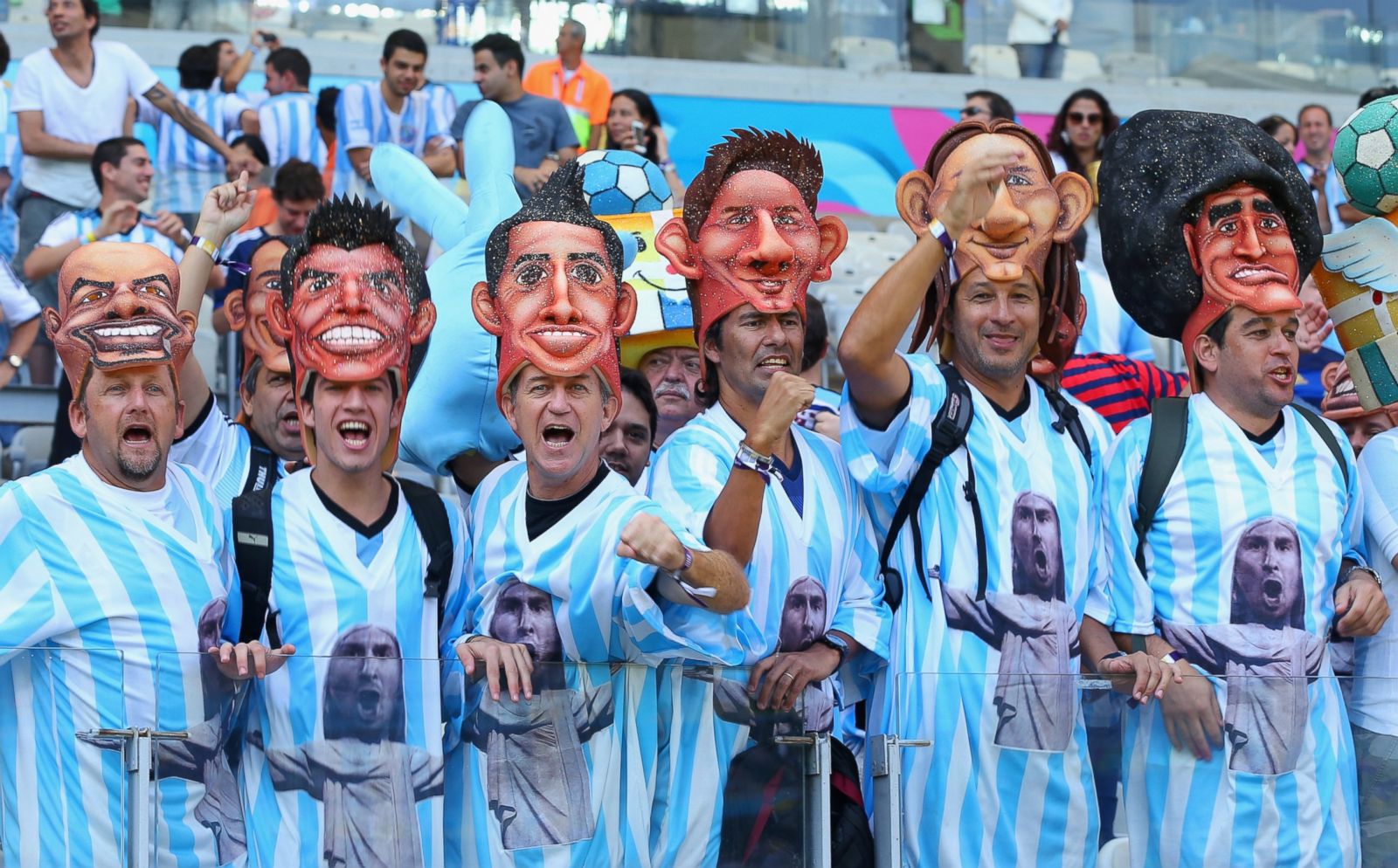 The Craziest World Cup Fans Abc News