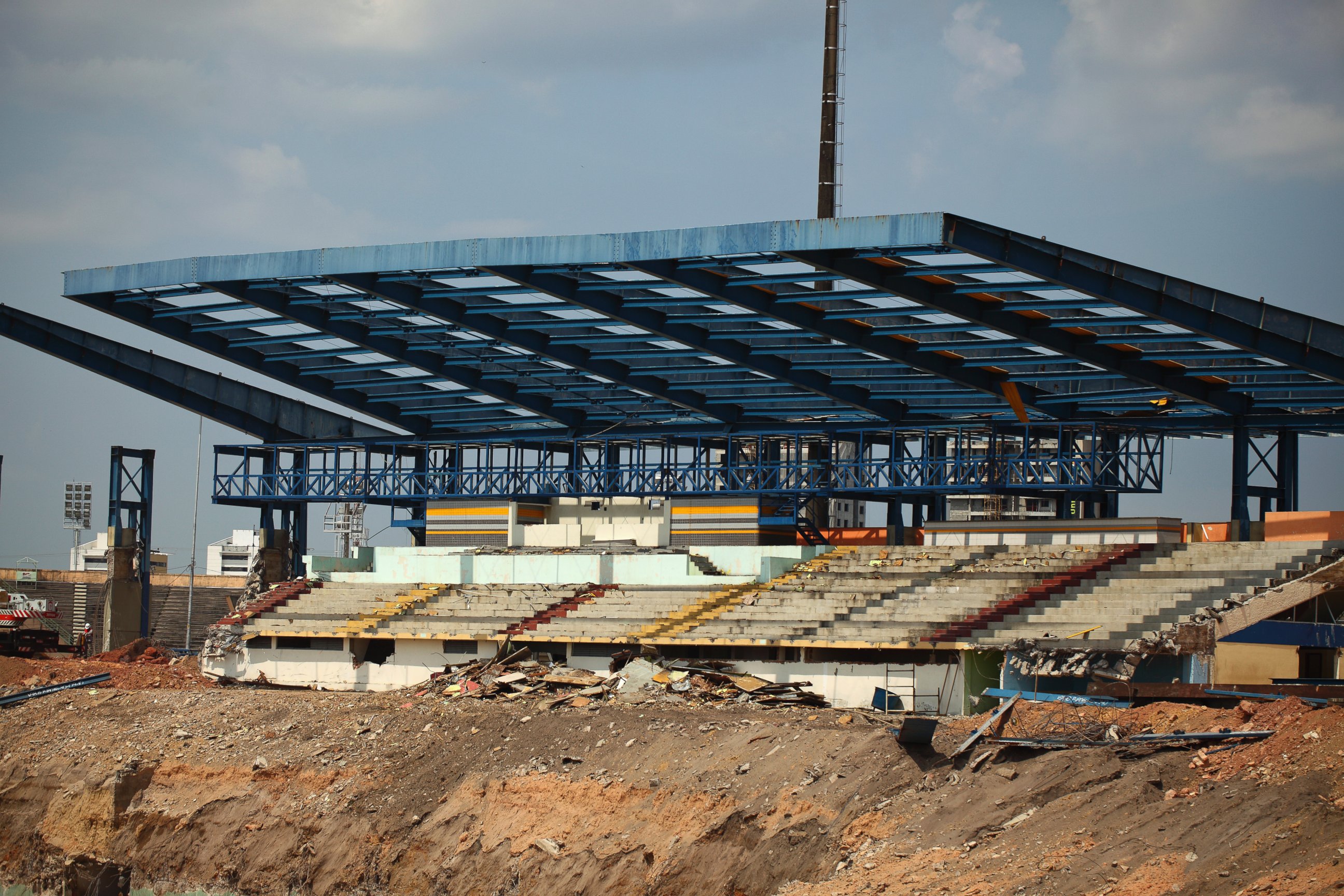 Brazil inaugurate Manaus' World Cup stadium