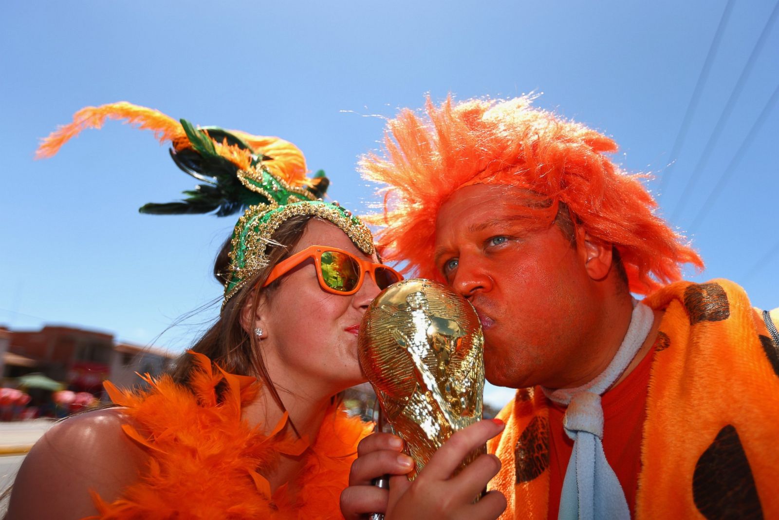 The Craziest World Cup Fans - ABC News