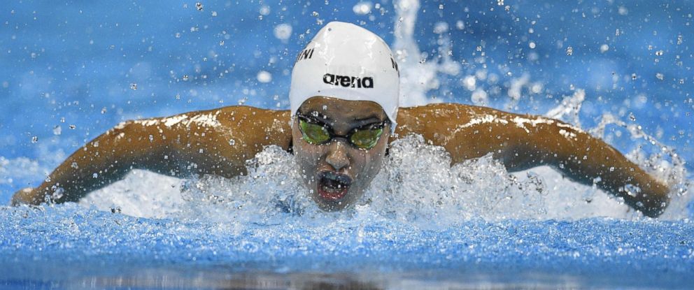 Syrian Refugee Swimmer Yusra Mardini Wins First Heat Of 100m Butterfly But Doesnt Qualify For