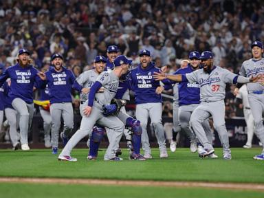 Los Angeles Dodgers win the 2024 World Series