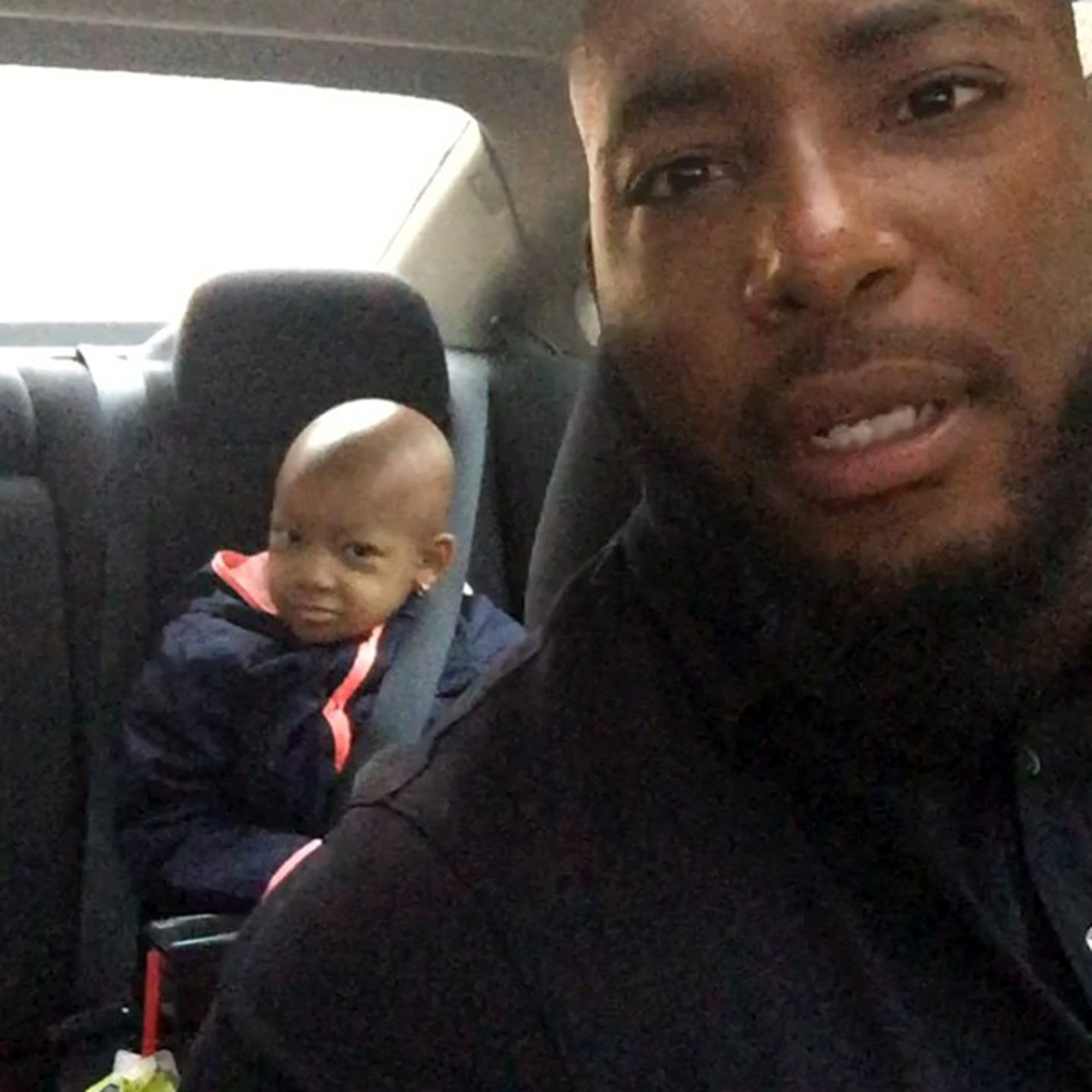 PHOTO: A pep talk that Cincinnati Bengals player Devon Still gave to his young daughter before her cancer surgery is going viral. 