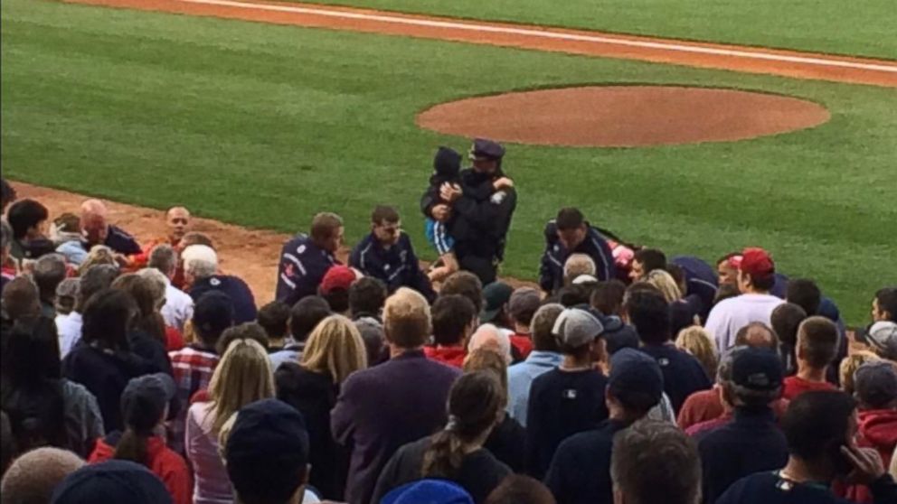 Woman suffers life-threatening injuries after being hit by broken bat at Red  Sox game – Orange County Register