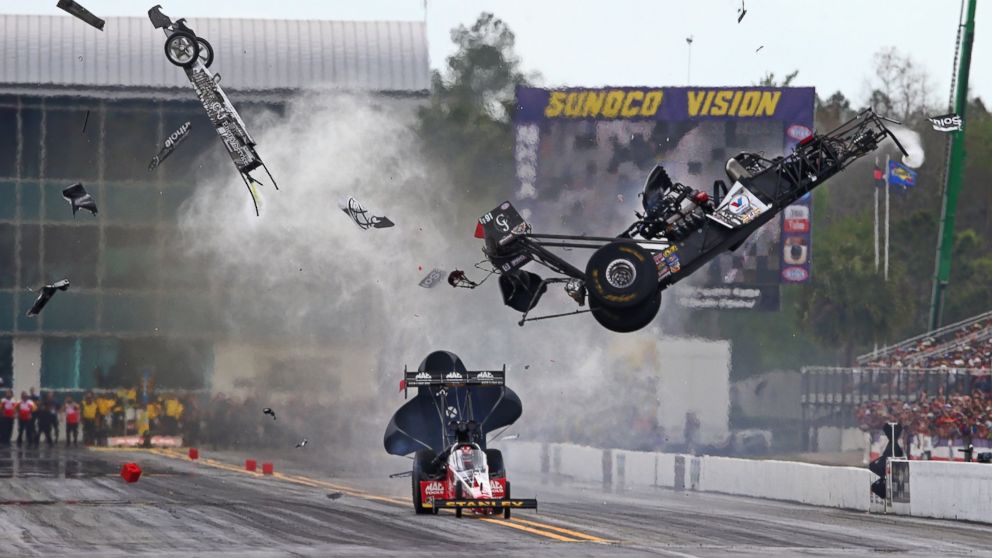 Larry Dixons Car Snaps In Half At Nearly 300 Mph In Scary Racing