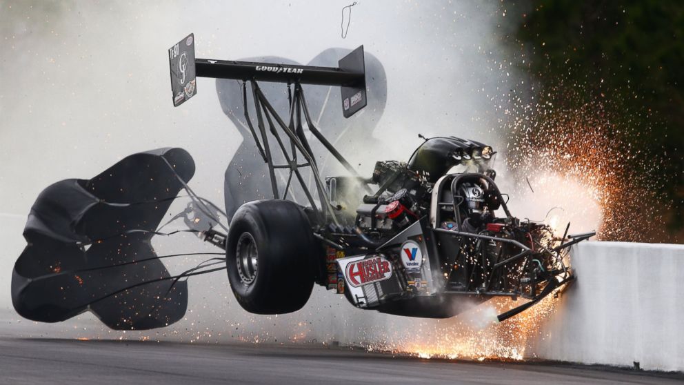 Larry Dixon's Car Snaps in Half at Nearly 300 MPH in Scary Racing Moment -  ABC News