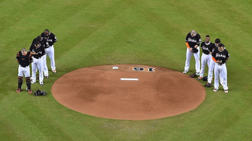 Marlins Pay Tribute to Jose Fernandez by Wearing No. 16 Jersey