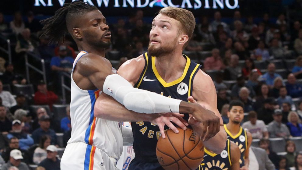 sabonis thunder jersey