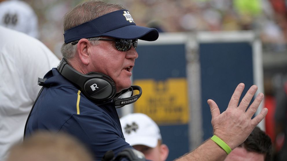 university of notre dame football schedule 2019 home games