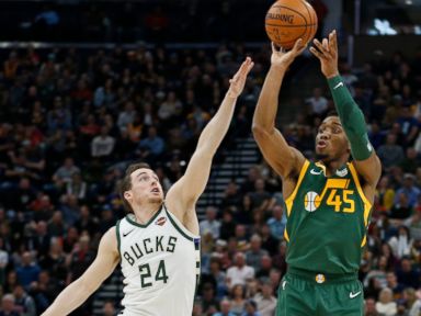 Mitchell scores career-high 46 to lead Jazz past Bucks