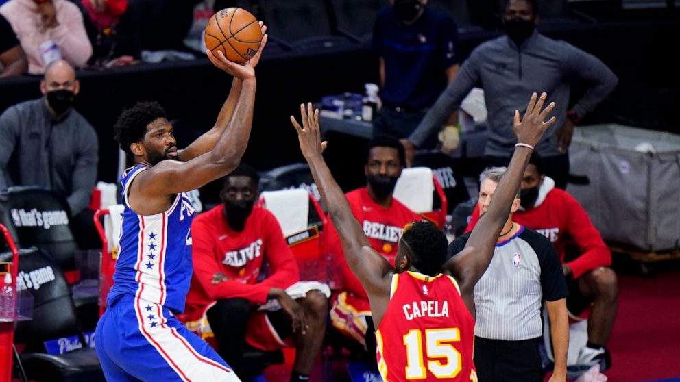 Hawks remain confident vs 76ers despite Embiid's dominance ...