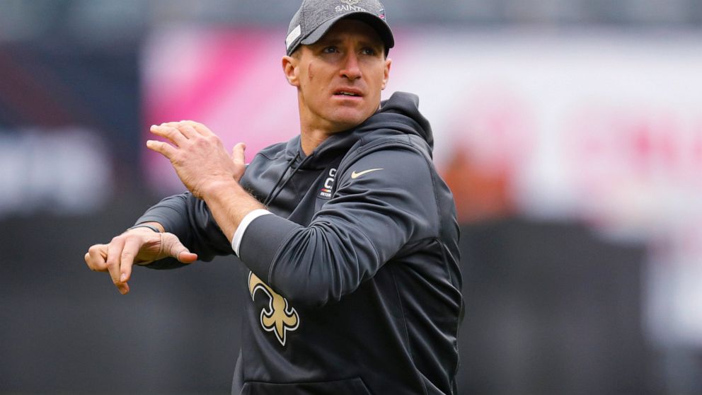 Brees Back For Saints Ryan Out For Falcons In Nfls Week 8