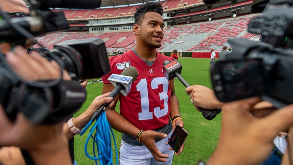 Tagovailoa Alabama Retain Same Old Championship Hopes Abc