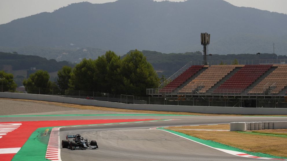  Spanish GP Hamilton fastest ahead of Bottas in 2nd practice - ABC News