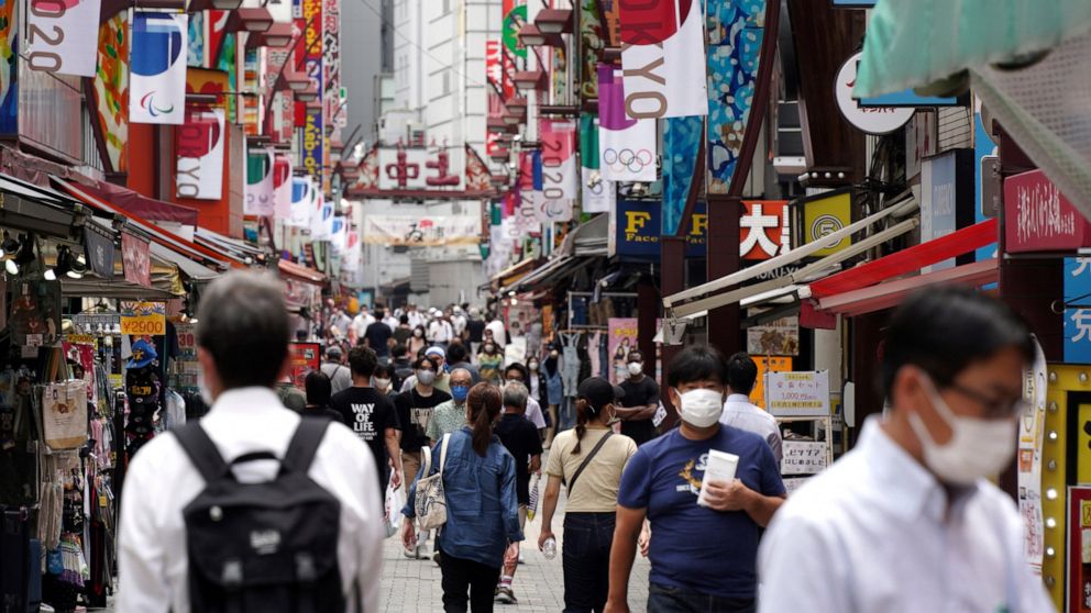 Japan expands virus emergency after record spikes amid Games - ABC News