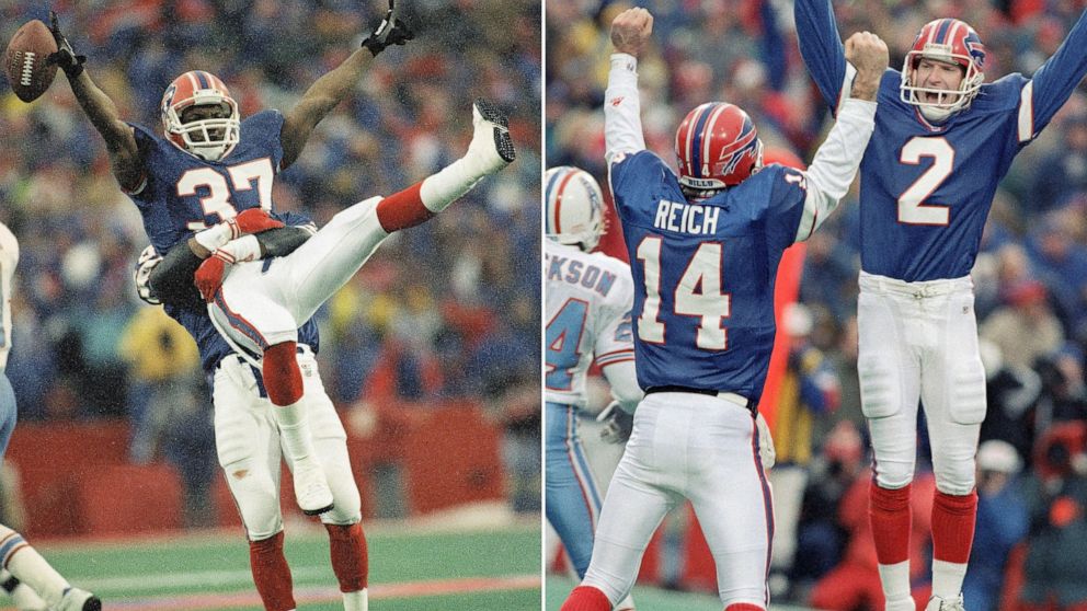 Bytte Nøjagtighed crush Buffalo-Houston playoff matchup conjures 'Comeback' memories - ABC News