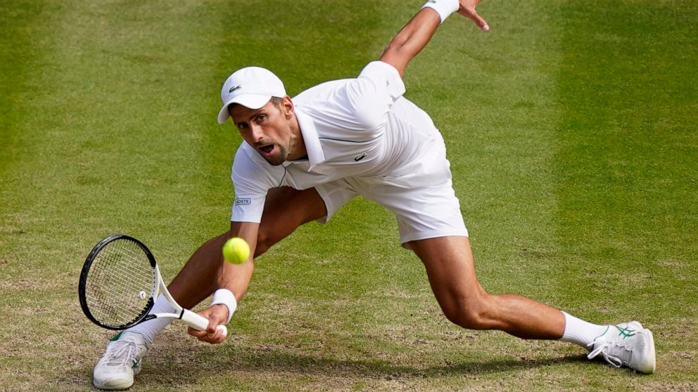 AP PHOTOS: Wimbledon ends with 1 new face, 1 familiar face