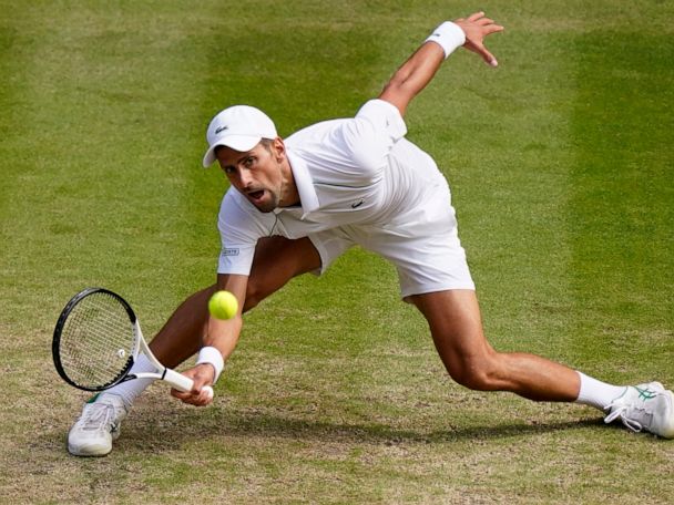 AP PHOTOS: Wimbledon ends with 1 new face, 1 familiar face