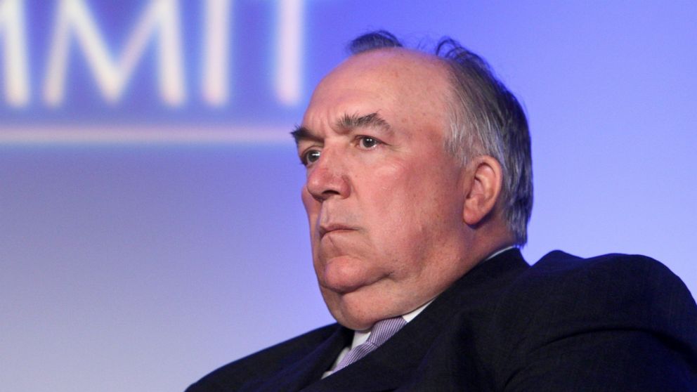 This June 15, 2009, file photo, shows former Michigan Republican Gov. John Engler at a meeting in Detroit.