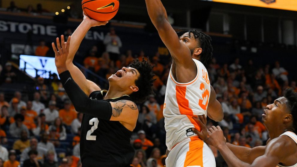 Simpson leads Colorado to 78-66 upset of No. 11 Tennessee