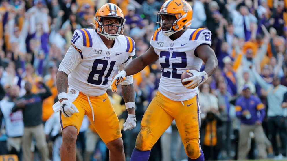 Ap Top 25 Lsu No 1 Ahead Of Bama Ohio St In Close Vote