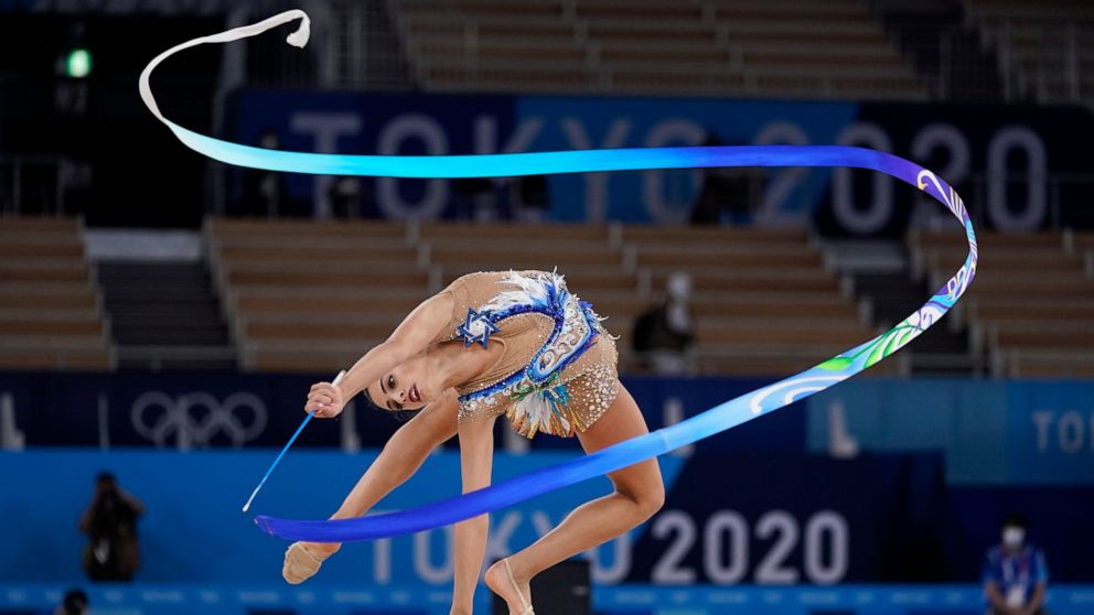 Rhythmic Gymnastics Upset Israel Beats Russia Wins Gold Abc News