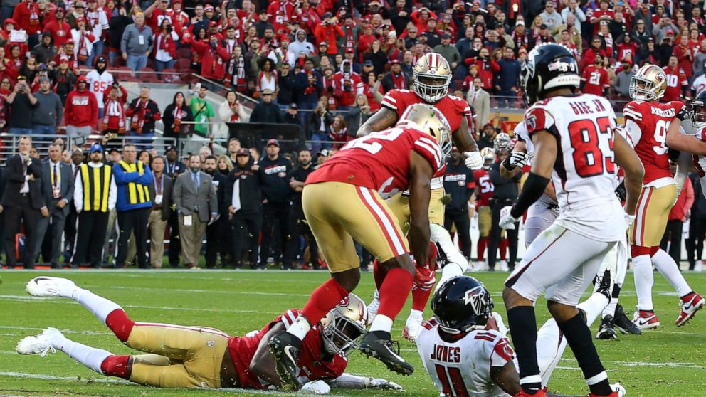 Matt Ryan Falcons Rally In Final Seconds Stun 49ers 29 22