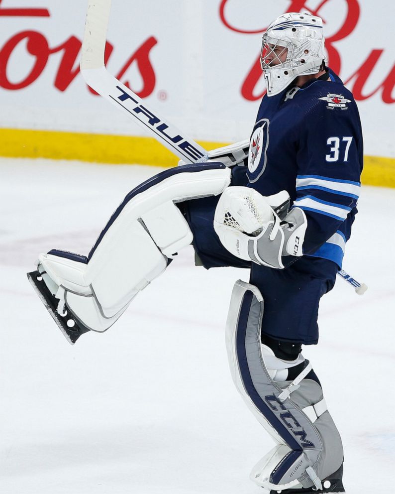 Hellebuyck makes 34 saves to lead Jets past Capitals 3-0 - ABC News