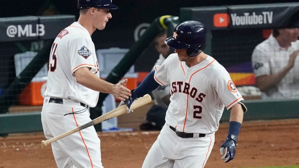 Bregman Regrets Carrying Bat To 1st After World Series Homer Abc News