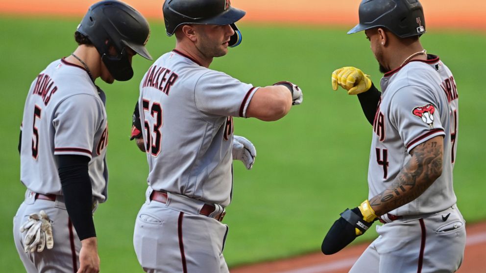 Christian Walker, Ketel Marte, Alek Thomas