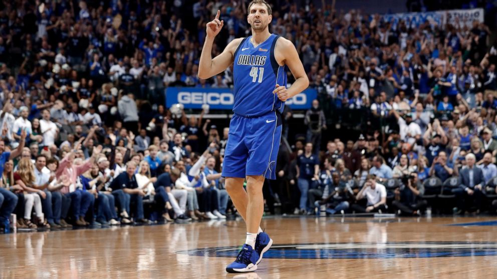 Nowitzki Says Goodbye At Home Set To Visit Spurs In Finale Abc News