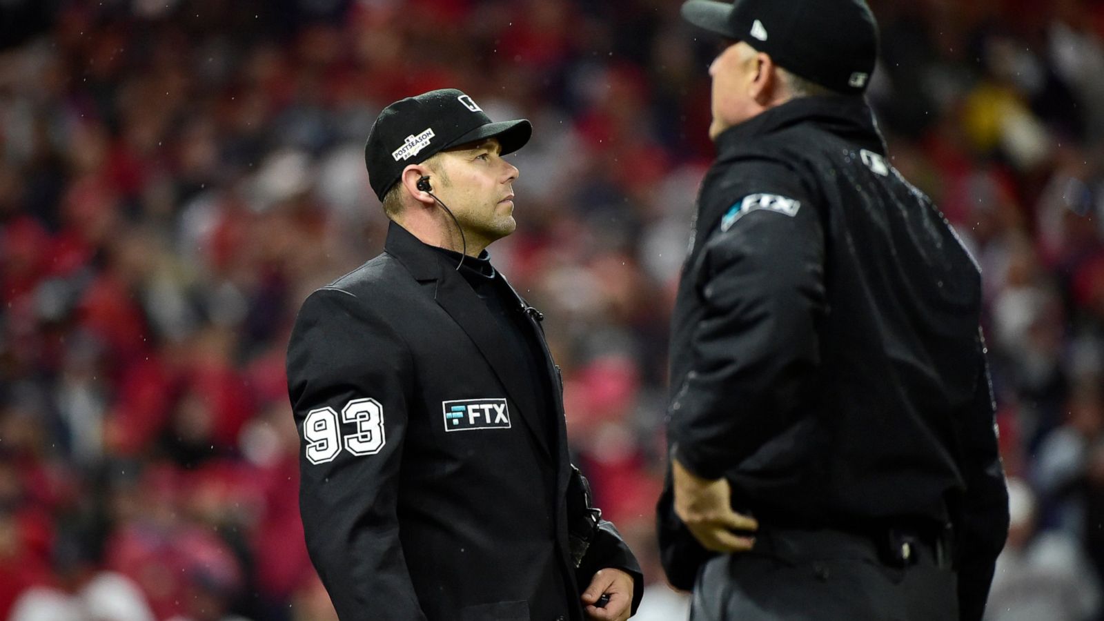 World Series ump crew youngest in years, nod to K-zone tech - ABC News