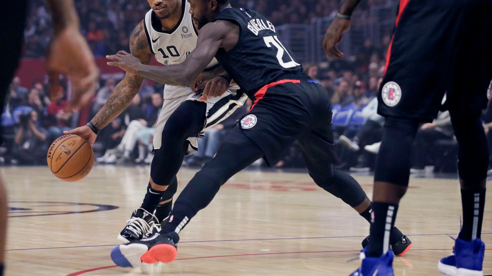 Clippers Beat Spurs As Leonard Scored 38 Against Former Team Abc News