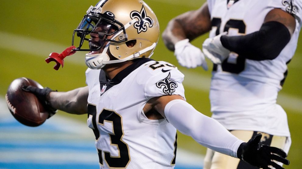 Saints Lattimore Suspected Of Possessing Stolen Handgun Abc News