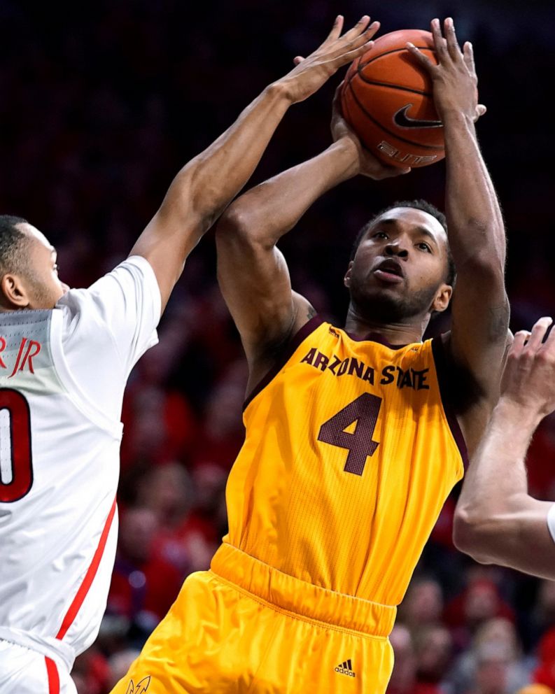 No 25 Arizona Routs Rival Arizona State 75 47 Abc News