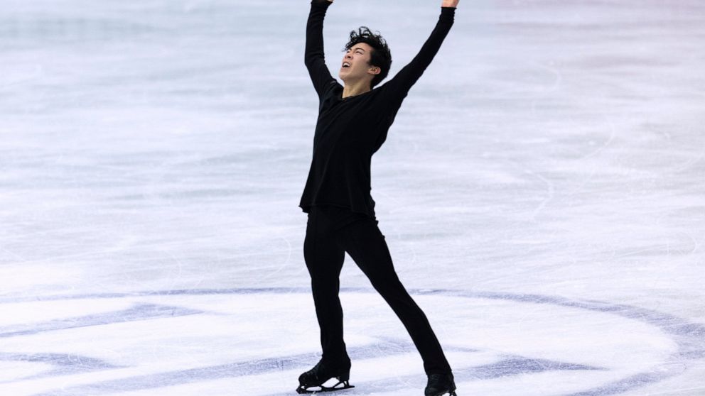 Chen Tops Hanyu To Win Men S Free Skate At World Team Trophy Abc News