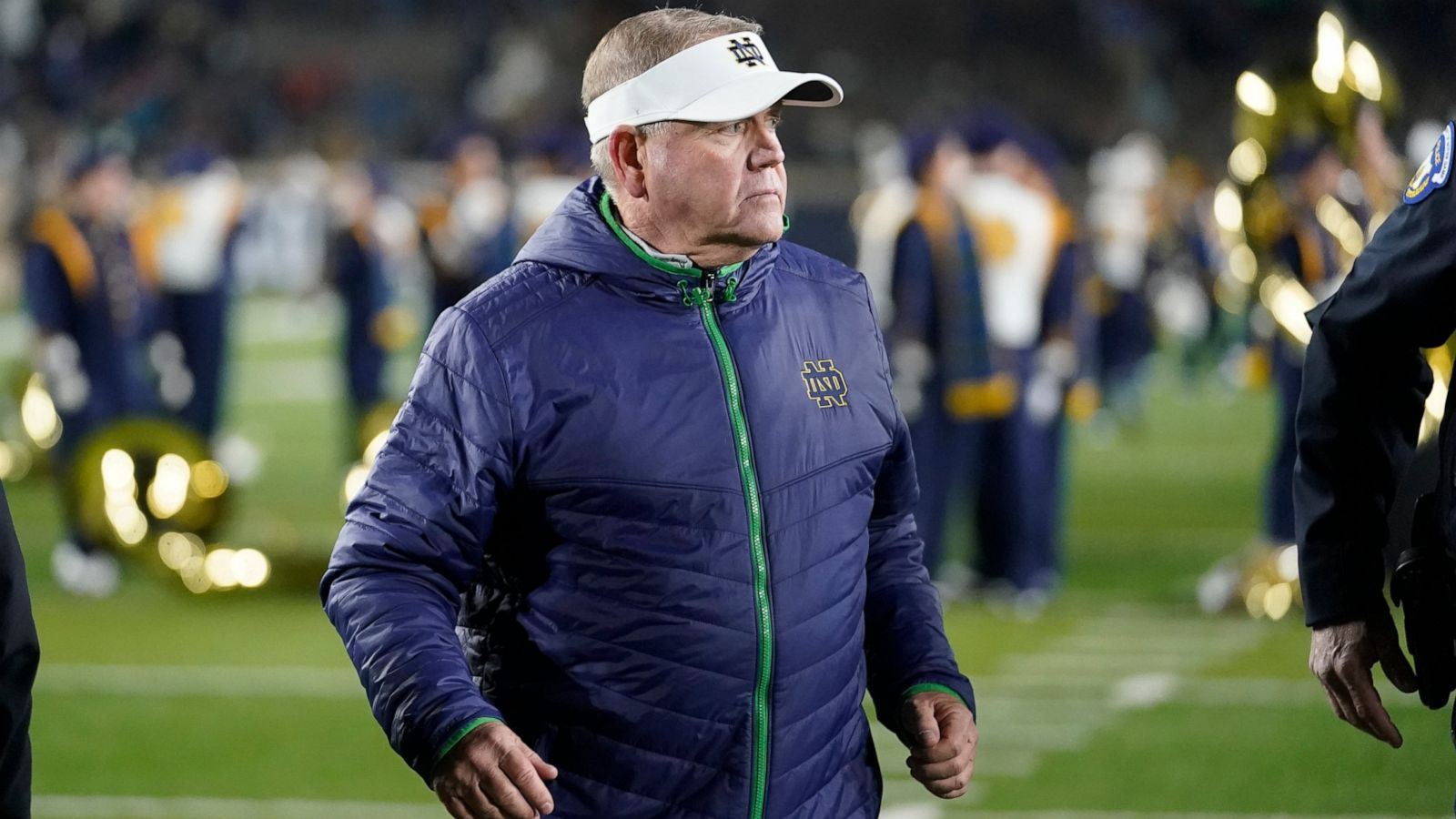 ad notre dame won t rush search to replace brian kelly abc news