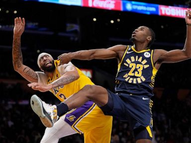 Rookie Nembhard hits 3 at buzzer, Pacers stun Lakers 116-115
