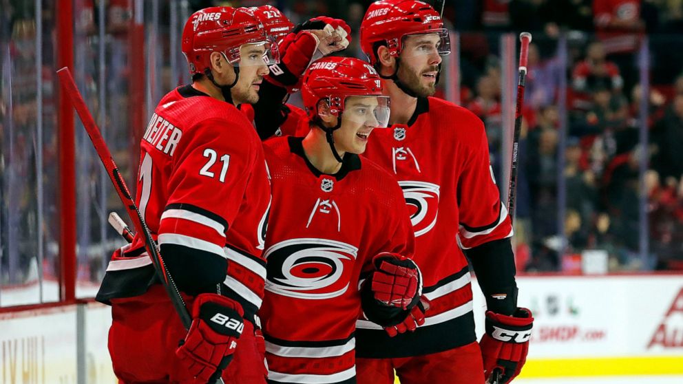 carolina hurricanes roster 2020