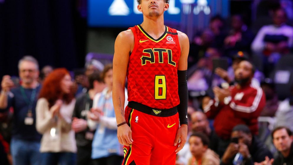 trae young nba jersey