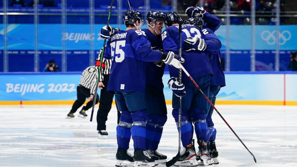 Finland beats Russians for its 1st Olympic hockey gold medal