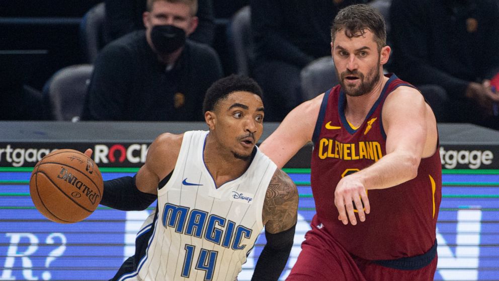 Magic Squander 23 Point Lead In Fourth Beat Cavs 109 104 Abc News