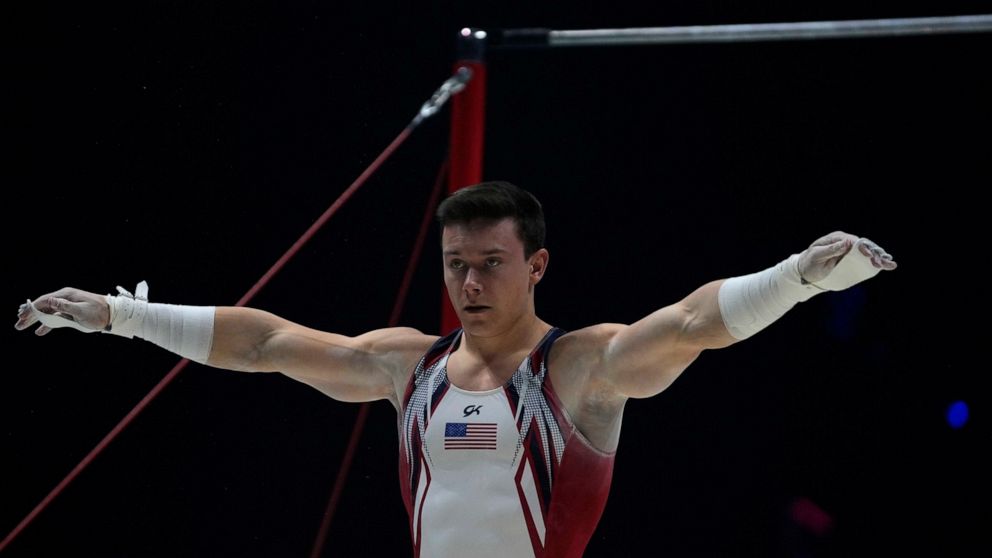 Brody Malone gets rare gold for US men at gymnastics worlds | Flipboard