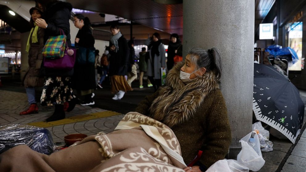 Downtown Tokyo S Homeless Fear Removal Ahead Of Olympics Abc News