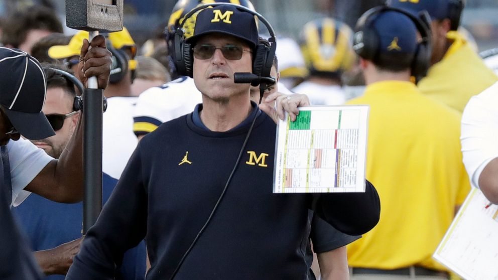 Work To Be Done Harbaugh Has New 5 Year Deal At Michigan Abc News