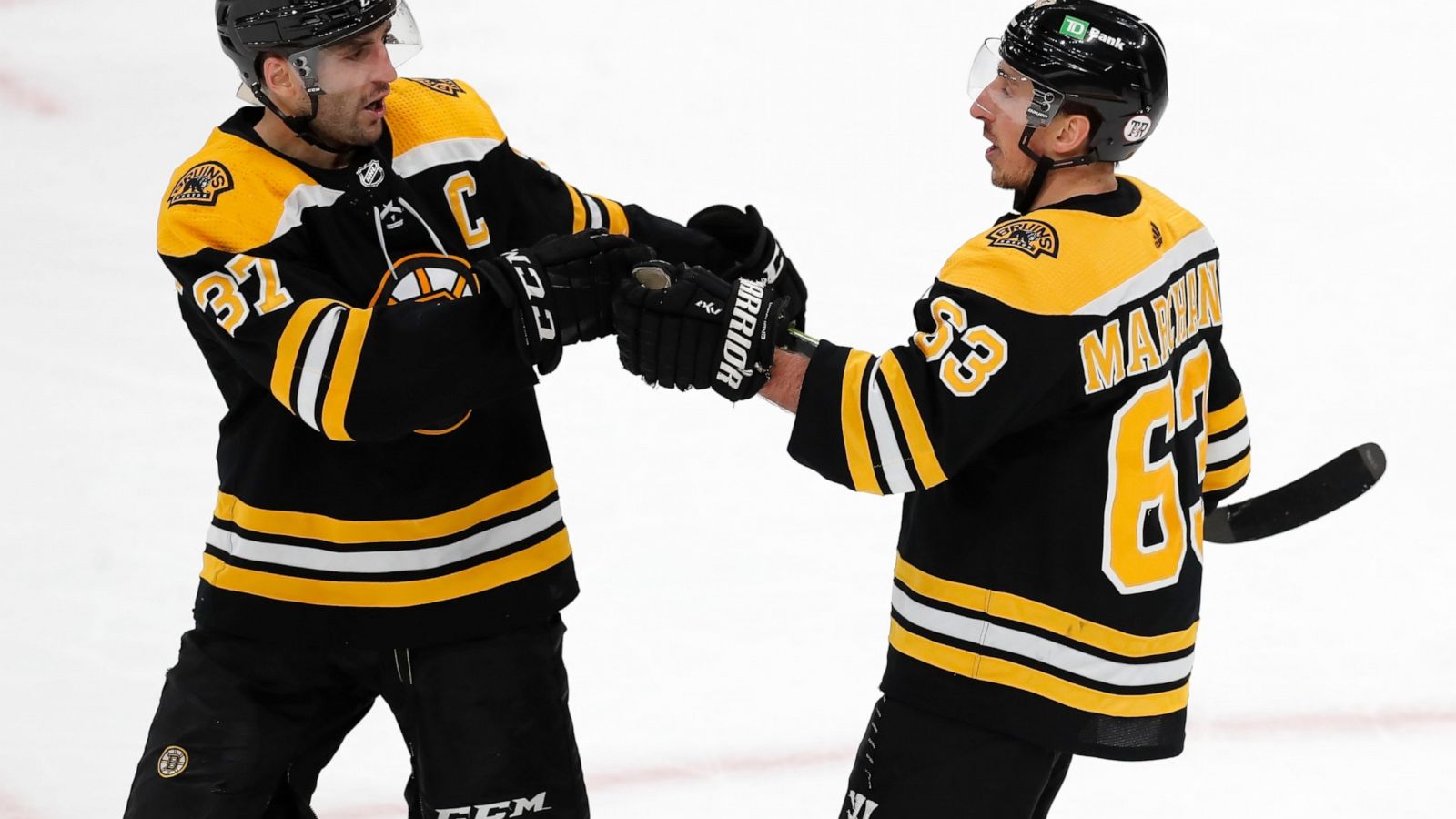 Krejci, Bergeron, Marchand score 2 as 