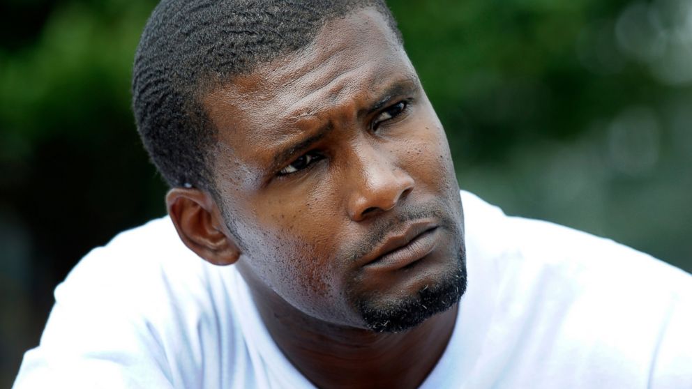 FILE- In this Aug. 20, 2010, file photo, Daniel Green, who is serving a life sentence for the July 1993 death of former NBA basketball star Michael Jordan's father James Jordan, listens to questions during an interview at the Harnett County Correctio