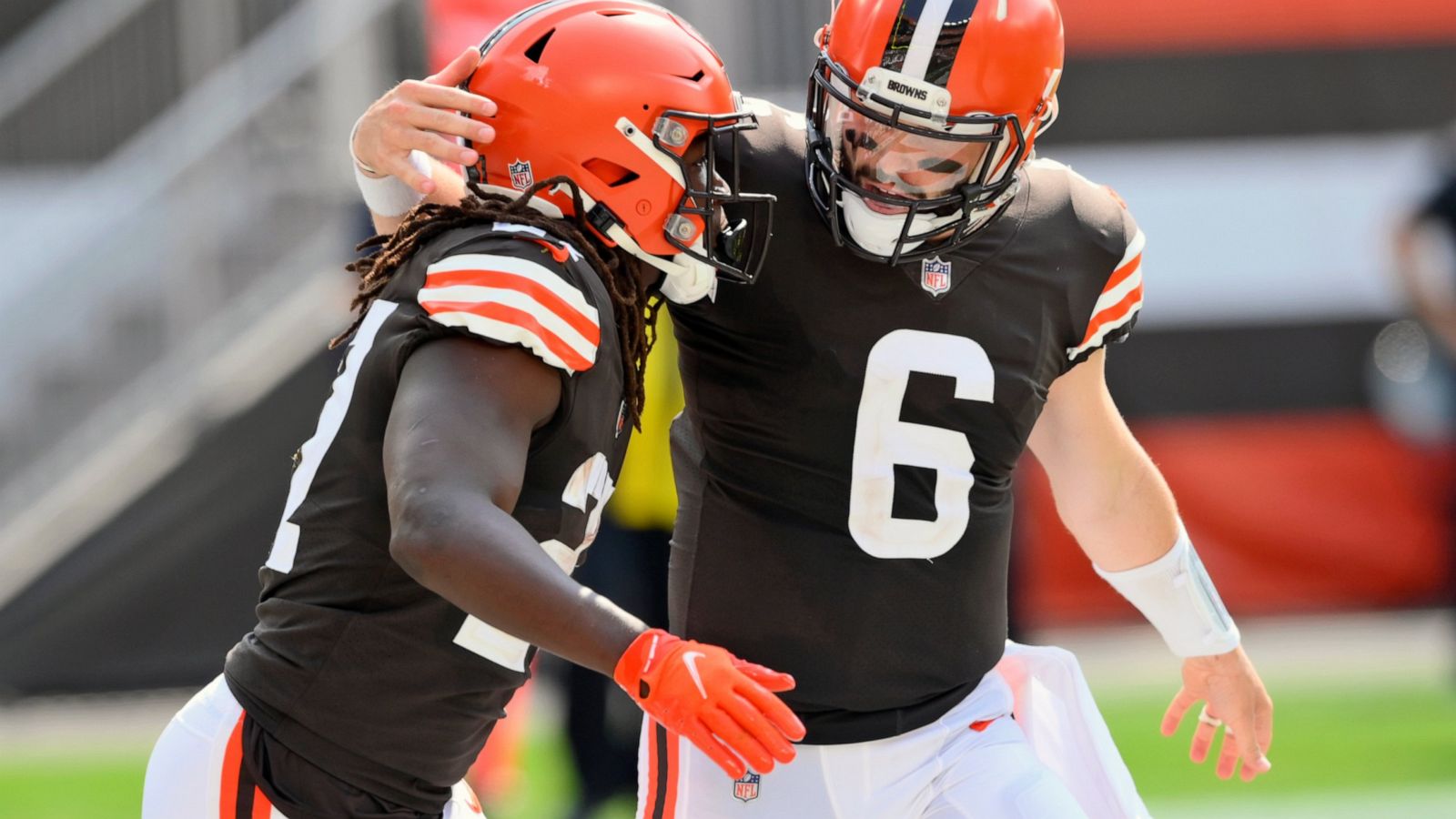 Mayfield Leads Browns To First Winning Record Since 2014 Abc News