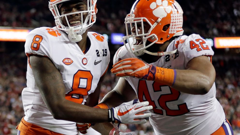 Orange Crush Clemson Topples No 1 Bama For National Title