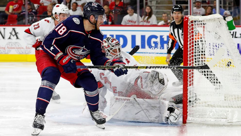 blue jackets jersey history