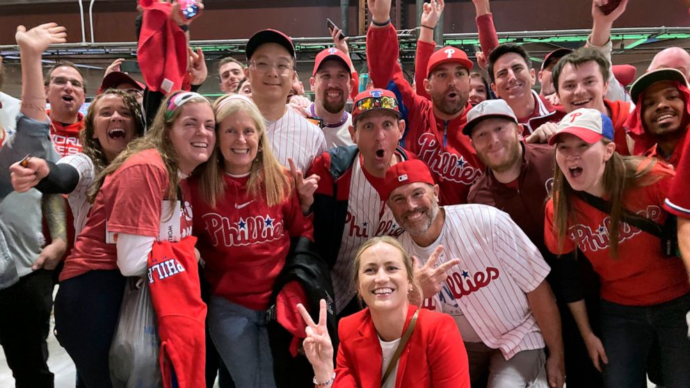 Wife of Phillies’ Hoskins puts beers on her World Series tab